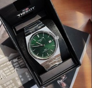 天梭 Tissot PRX Powermatic 80 綠面錶盤 鋼帶 自動機械錶 T1374071109100