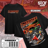 2 STROKE BIKE T-SHIRT DAY/ / -FESTIVAL IN LILTLE I SHANGHAI- Tshirt Lelaki Baju Lelaki T Shirt Lelak
