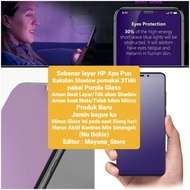(New 2022) Tempered Glass PURPLE Samsung A50 A50s A51 A52 A52s-New A70