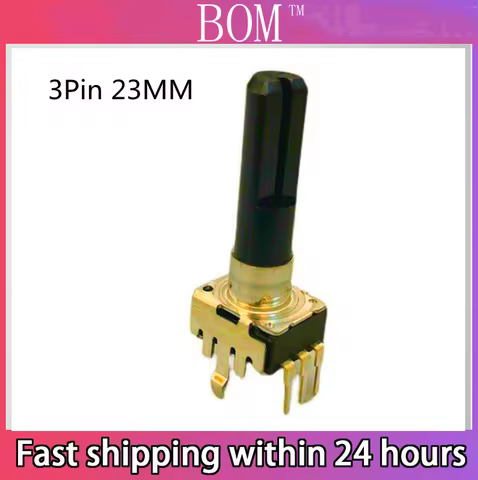 10PCS RK09 Z10K Z5K C10K B50K A10K B10K A20K B20K C20K 09Type 3Pin Single Potentiometer B50K 503 Sha