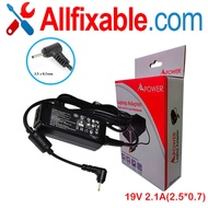 Asus Eee PC 1201 1201T X101 X101CH Lamborghini VX6 19V 2.1A (2.5*0.7) 40W  Series  Laptop Replacemen