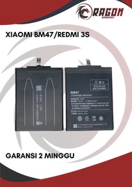 baterai battery xiaomi redmi 3s bm47 original