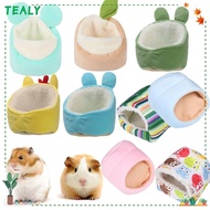 TEALY Small Animal House Soft Mini Nest Cage Rabbit Guinea Pig Mat