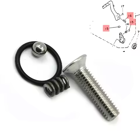 Kick Starter Kickstarter Lever Kicker Repair Rebuild Spring Ball O-ring Kit For Yamaha Banshee ATV Q