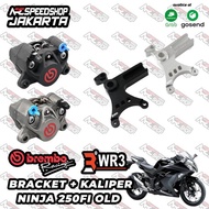 KAWASAKI Mantab Bracket Wr3 Brembo Rear Caliper Bracket Ninja 250Fikawasaki