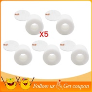 5PCS Replacement Vacuum Filter Sponges for  IQ RV1001AE RV101 Efficient Household Cleaning Accessori