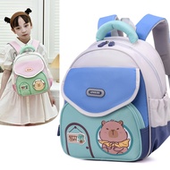 Cartoon Children's Schoolbag New Style Kindergarten Taipan First Grade Schoolbag 3-7 Years Old Boys 