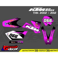 Decal sticker KTM 85 OLD Decal sticker KTM 85 OLD fullbody