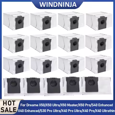 Parts Dust Bags For Dreame X50/X50 Pro/X50 Ultra/X50 Master/X40 Pro/X40 Pro Ultra/X40 Enhanced/S30 P
