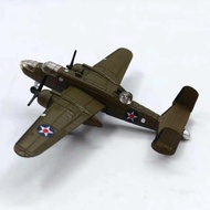 Ready Stock 1: 200AF1 B25 Bomber b-25 Airplane Model American Alloy Simulation Fighter Finished Deco