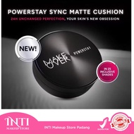 NEW MAKE OVER Powerstay Sync Matte Cushion - Smart AI Matte Cushion High Coverage Zero Oxidation Oil