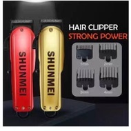 สินค้าแนะนำ ปัตตาเลี่ยน SHUNMEI 808a พร้อมกล่องพกพาได้ สำหรับช่างตัดผมมืออาชีพ ใช้ได้ยาวนานถึง 5 ชั่