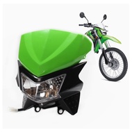 Car Headlights Mask With Lights For Kawasaki KLX125 KLX150 KLX250 KLX450 KLX450R Good Quality There 