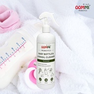 OOMMI Probiotics Baby Bottle &amp; Utensil Cleaner | Unscented | No preservative | Wash &gt;500 bottles | Remove oils &amp; odours