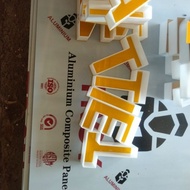 Custom non-LED letters