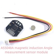 The AS5048A magnetic induction Angle measurement sensor module features a 14-bit high-precision SPI 