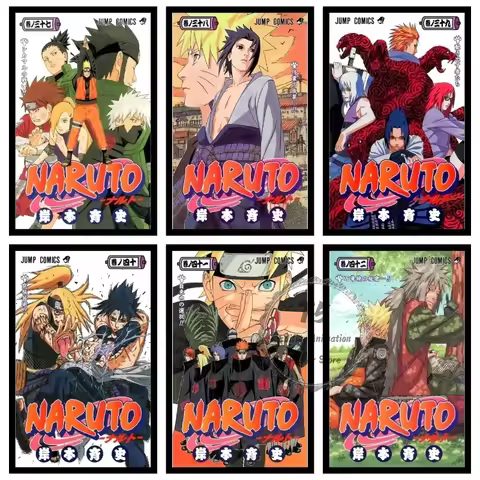 Classic Anime N-Naruto HD Poster Decoration Painting Room Living Room Bedroom Decoration Anime Perip