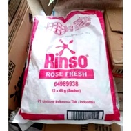 PROMO Rinso Bubuk 1 Dus 126 Pcs Detergent Bubuk Sabun cuci baju