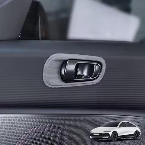 For Hyundai IONIQ 6 N /IONIQ 6 N-LINE/IONIQ 6 2026 Car Tuning Inner Door Handle Bowl Cover Trim Inte