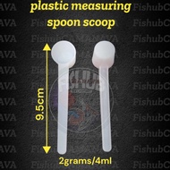 2grams/4ml plastic measuring spoon scoop