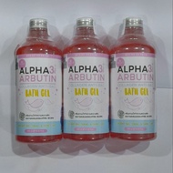 ALPHA  ARBUTIN 3 plus + COLLAGEN ANTI - BAC  BATH  GEL  อัลฟ่า อาร์บูติน คอลลาเจน 3 พลัส + ครีมอาบน้