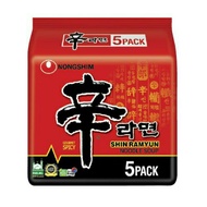 Joy Snacks Korea Spicy NongShim Shin Ramyun Noodles Korea Mee Nong Shin