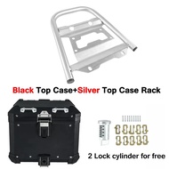 กล่องอลูมิเนียมฐานวางสัมภาระท้ายรถมอเตอร์ไซค์สำหรับ CFMOTO 650 MT 650MT 2020-2022