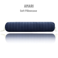 AMARI Bolster Pillow Case Plain Stripe Sarung Bantal Peluk Bolster Case 43 x 8 in (110 x 22 cm)