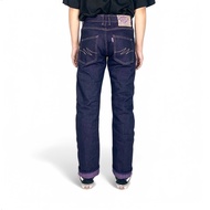 Midfielderdenimstore - 20oz selvedge jeans wft x purple heavyweight ropedyed version tara