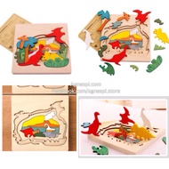 3d dinosaur puzzle