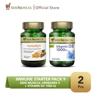 Immune Starter Pack 9 - HerbaMix 5 + Vitamin D3 1000 IU