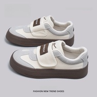 Warrior | รองเท้าผ้าใบผู้หญิง Warrior 2025 ฤดูใบไม้ผลิและฤดูใบไม้ร่วง รองเท้าผ้าใบหัวเข็มขัดแบบสวมสบ