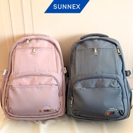 SUNNEX Korean Japanese High School Backpack Bagpack Aesthetic Bag Sekolah Lelaki Beg Sekolah Budak P