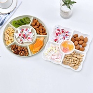 【 Mia Home 】 Creative Fruit Plate Melon Seed Snack Dried Tray Storage