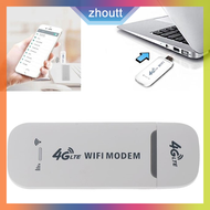 zhoutt 4G LTE Wireless USB Dongle Mobile Broadband 150Mbps Modem Stick Sim Card Router