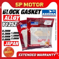 Yamaha Y125Z 125Z Alloy Block Gasket Ashuka 0.2/0.3/0.4/0.5/0.8/1/1.5/2/2.5/3/4/5/6mm