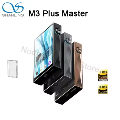 SHANLING M3 Plus Master MP3 Player HiFi Portable Music Player Hi-Res Audio Player DAC AMP Android 13