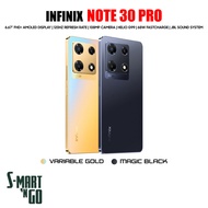 [MY Set] Infinix Note 30 PRO [256GB RAM + 8GB RAM | Extended RAM 16GB | 68W Fast Charge | 15W Wireless Charger | 120Hz AMOLED Display | 108MP Camera | Helio G99 | JBL Speaker] Smartphones