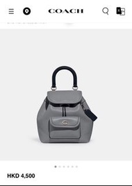 Coach RIYA 21 撞色設計後背包 mini backpack 🖤