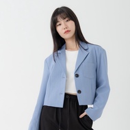 Front Nine : Ricker Blazer เบลเซอร์ครอป แต่งกระดุม 2 เม็ด