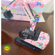 LIUGONG Bauhinia Version LIUGONG 922F-E Influencer Electric Version Excavator Green Alloy Model 1: 3