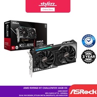 ASROCK CHALLENGER AMD RADEON RX9060 XT OC EDITION 16GB GRAPHIC CARD VGA GPU