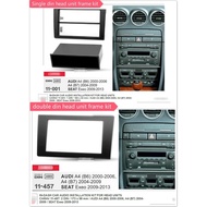 S_NET frame headunit 2 din 7 inch Audi A4 2000 - 2005