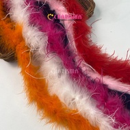 Charisma Synthetic Chicken Feather Scarf - Thick, Soft Chicken Feather Scarf