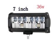 1 Buah/2 Buah Lampu Sorot LED 40W Super Terang 5 Mode Lampu Putih Lampu Kuning untuk Truk Jeep suv A