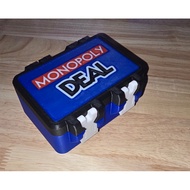 Monopoly Deal Card Case Monopoly deal Card Box Card holder DEAL card Monopoly Case Bid Card Case Mon
