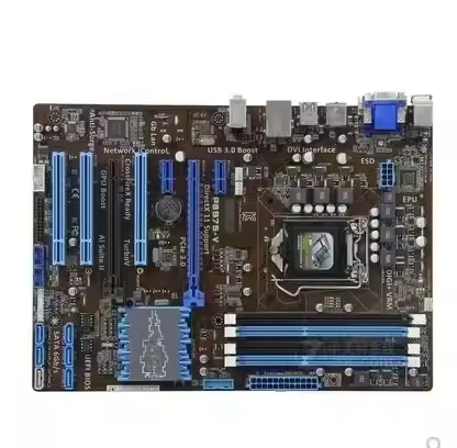 Used For ASUS P8B75-V P8Z77-V LX2 B75 Deluxe Large Board LGA1155 SATA3 USB3