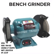 MEN-150 BENCH GRINDER 6" 150 MM - BENCH GRINDER 150 mm 375 Watt 6"