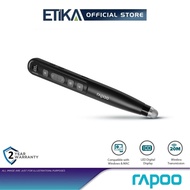 Rapoo XR310 Spotlight Presenter | 3R Green Laser, Touchable Pen, 2.4GHz Connection (upto 20M), Recha