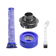 Rear Engine Cover + Filter + Pre-Filter Set Replacement for Dyson V7 V8 Vacuum Cleaner Vacuum Cleaner Accessories
